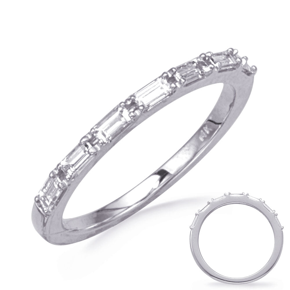Baguette Diamond Wedding Band