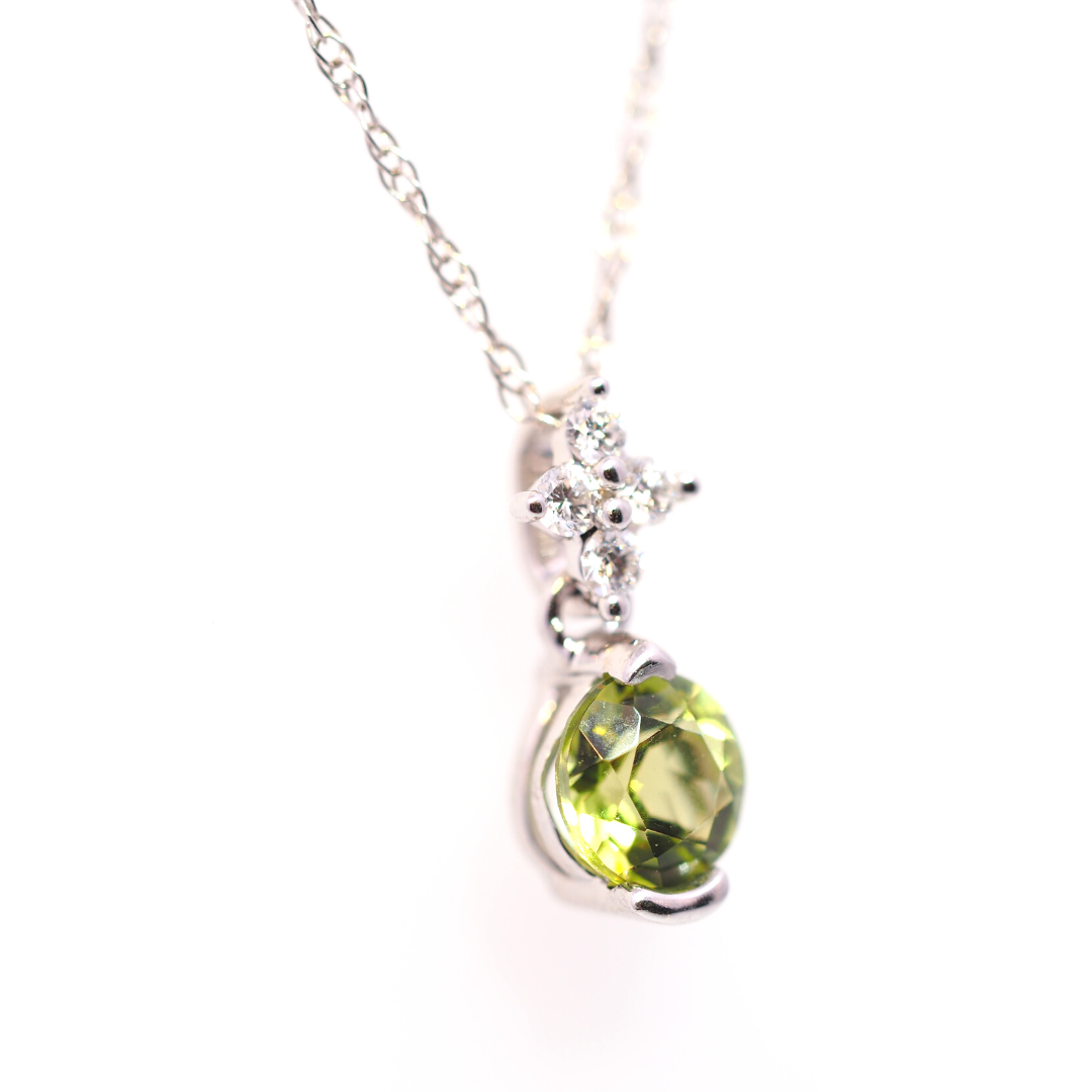 Green Sapphire Pendant