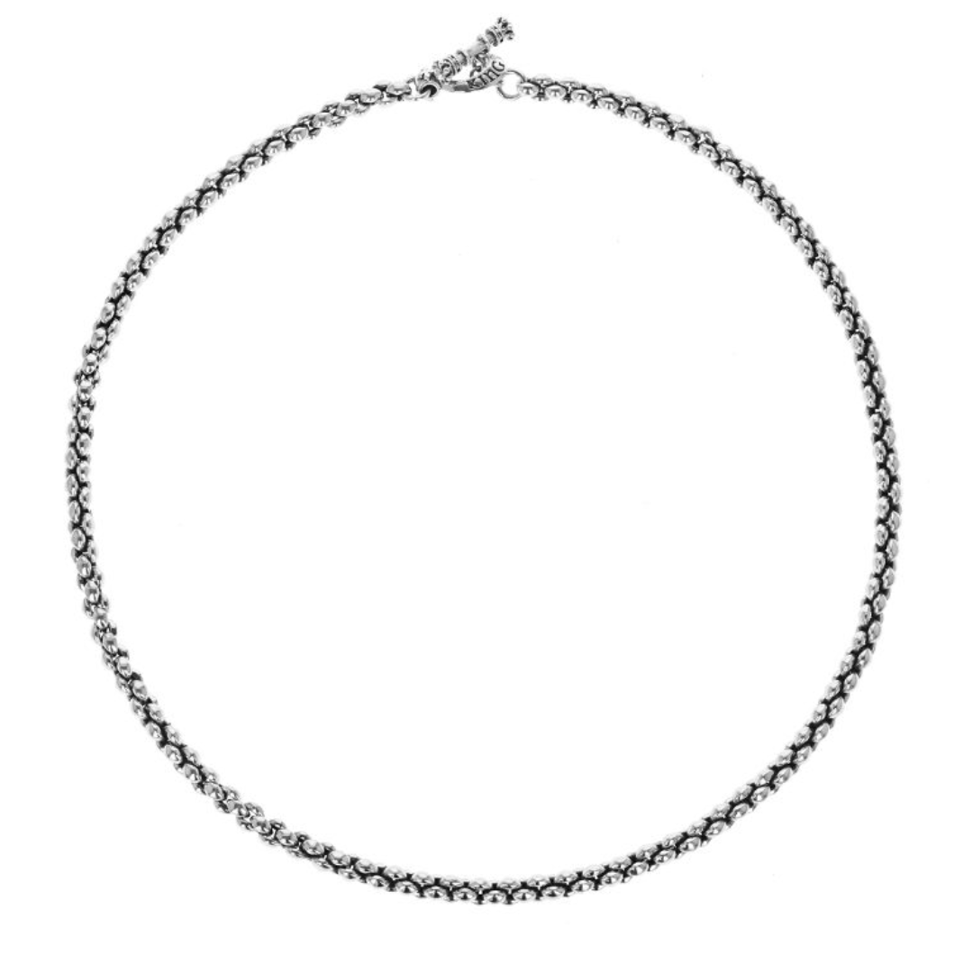 Silver Inifnity Link Necklace