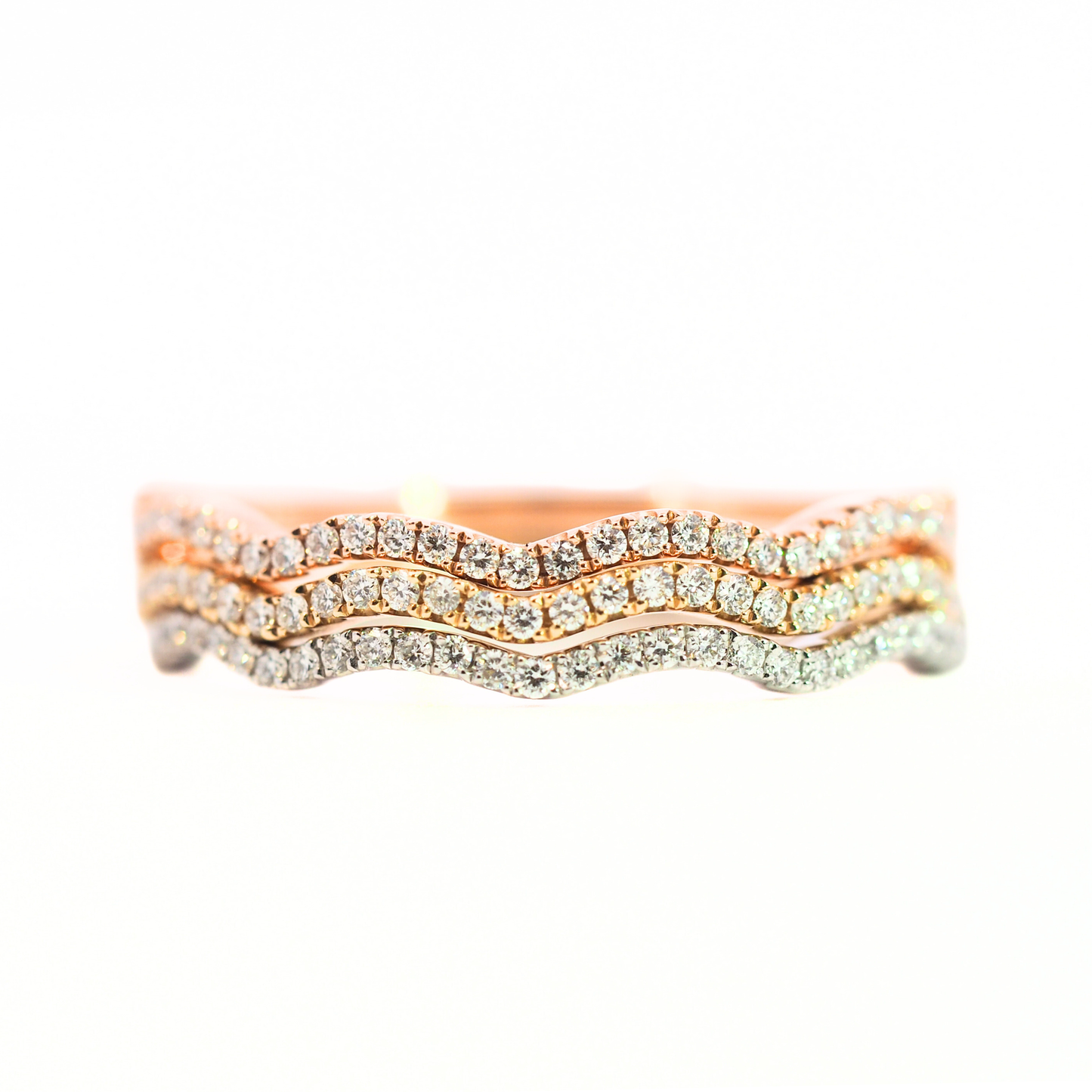 Gold 3 Ring Stack