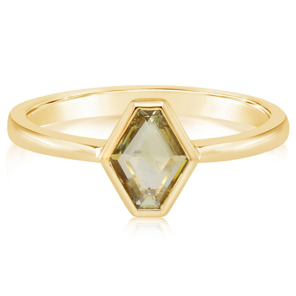 Montana Sapphire Hexagon Ring