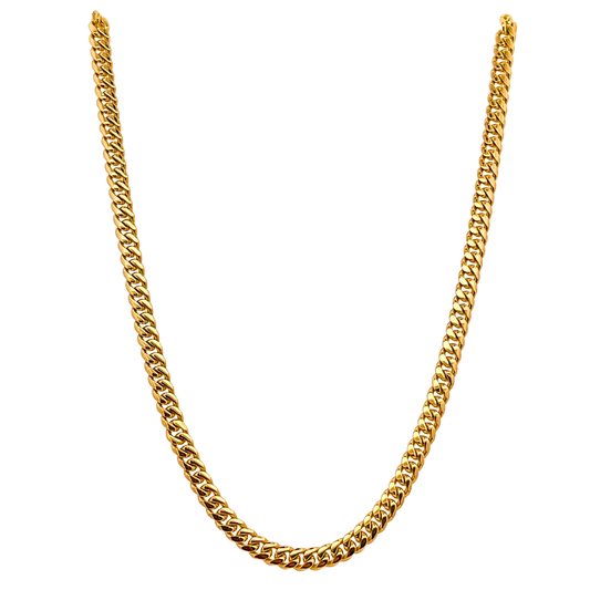 14k Curb Chain 24"
