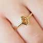 Montana Sapphire Hexagon Ring