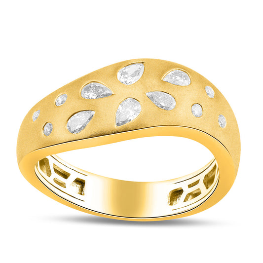 Chunky Diamond Fashion Ring
