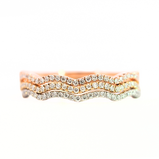 Gold 3 Ring Stack
