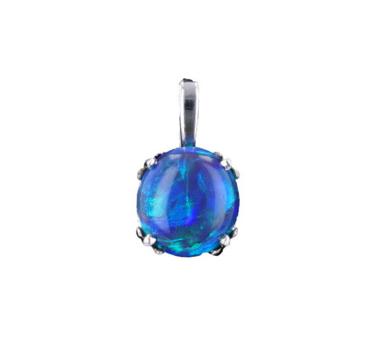 Black Opal Pendant