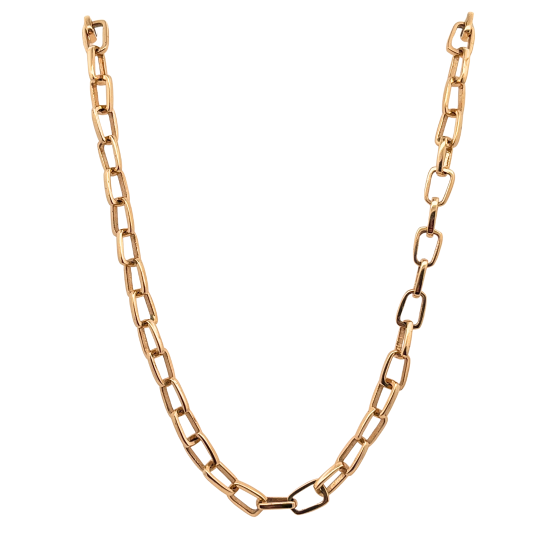 10k Pop Top Cut Out Chain 24"