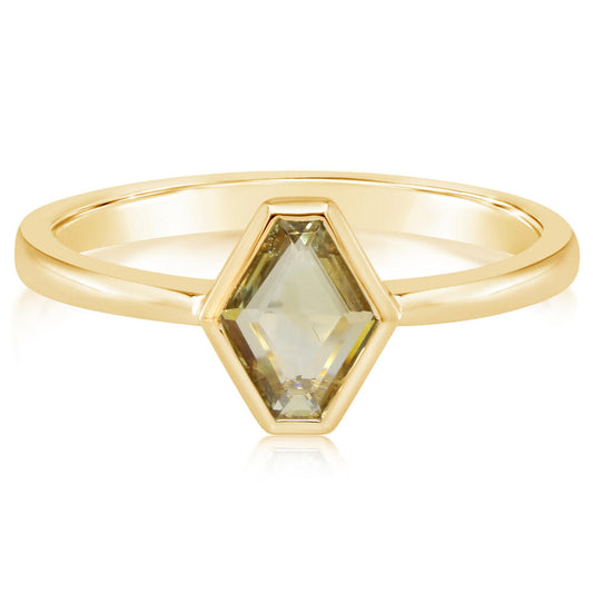 Montana Sapphire Hexagon Ring